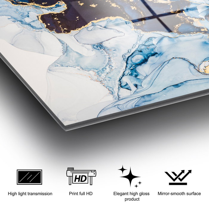 Wallity UV-032 Pintura decorativa de vidrio templado 70 x 100 cm Multicolor Wallity UV-032 Pintura decorativa de vidrio templado 70 x 100 cm Multicolor